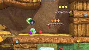 throwing yarn balls at platforms