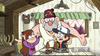 s1e2_mabel__dipper__and_grunkle_stan_discussing__by_kikokay_kray-d8r8et7
