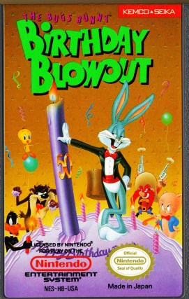 Bugs Bunny Birthday Blowout - Label