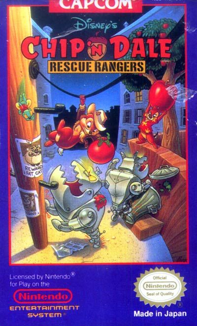 Chip n Dale: Rescue Rangers (1990) NES Review – ragglefragglereviews